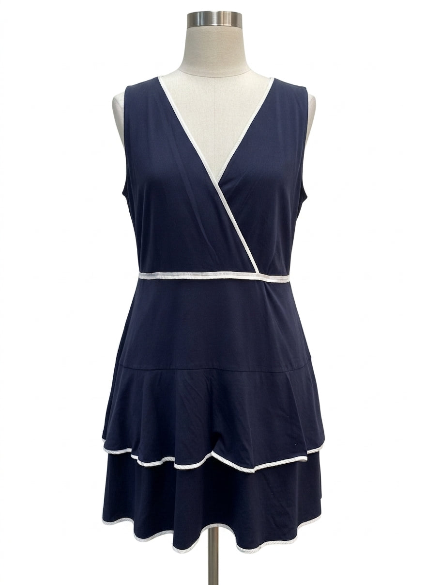 eShakti · Dress · 2X · NavyWhite – The Clothes Rack WA