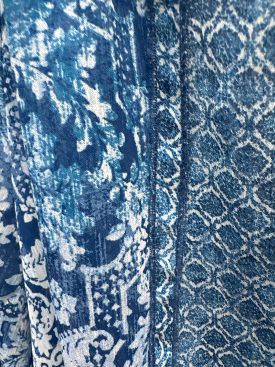 Zac&Rachel · Floral Paisley · 2X · Blue