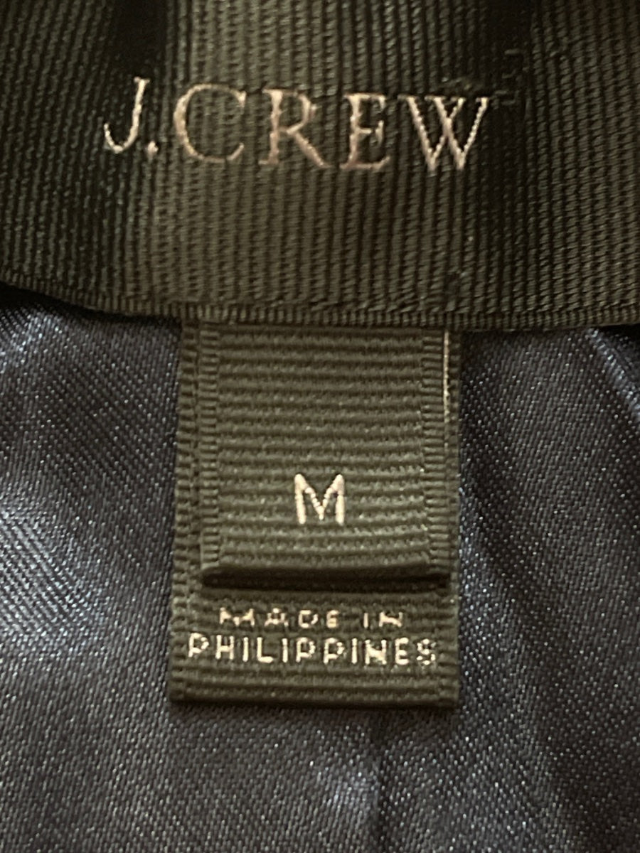 J.CREW · Fuzzy vest · Medium · Navy
