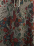 Inoah · Artistic Expression Abstract Leaf Pattern · XLarge · GrayMulti