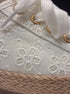 Tommy Bahama · Galana eyelet lace · 7.25 · White
