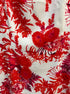 Mario Serrani · Floral Print Dress · 12 · Pink/White