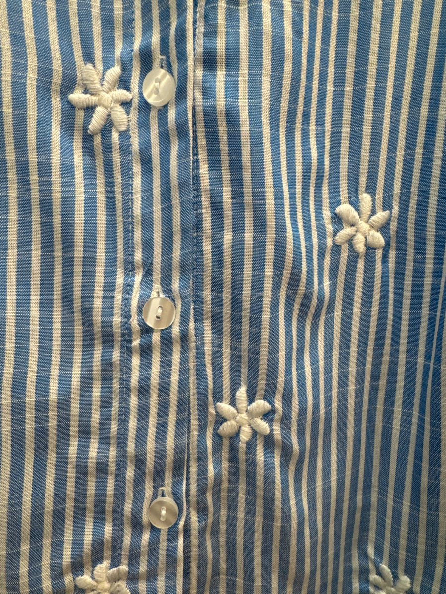 Jane & Delancey · Shirt · Small · Blue/White