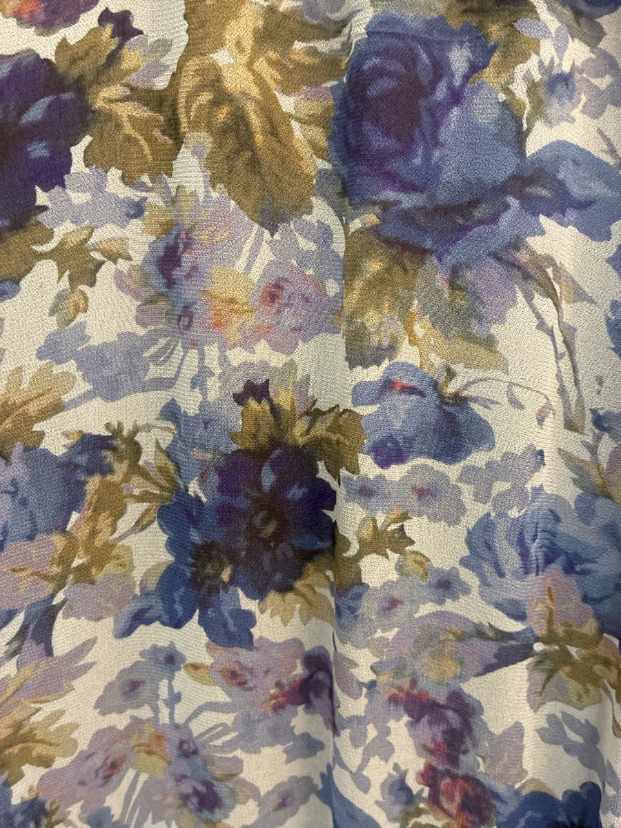 Sundance · Dress · 10 · Blue Navy Floral Print