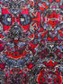 J. Jill · Paisley Geometric Tunic Top · Medium · Red/Black