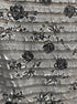 Jane + Eric · BlackWhite Floral Print Jane & Eric Ruffle Detail · Small · Black and White