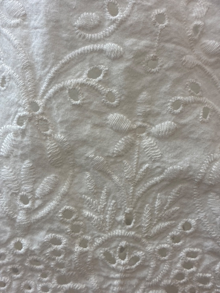 Knox Rose · Boho Top White Eyelet · XLarge · White Eyelet