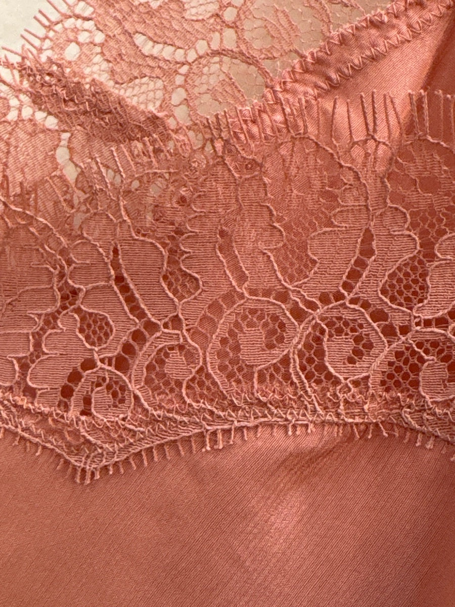 Victoria Secret · Lace Detail Camisole · Large · Dusty Rose