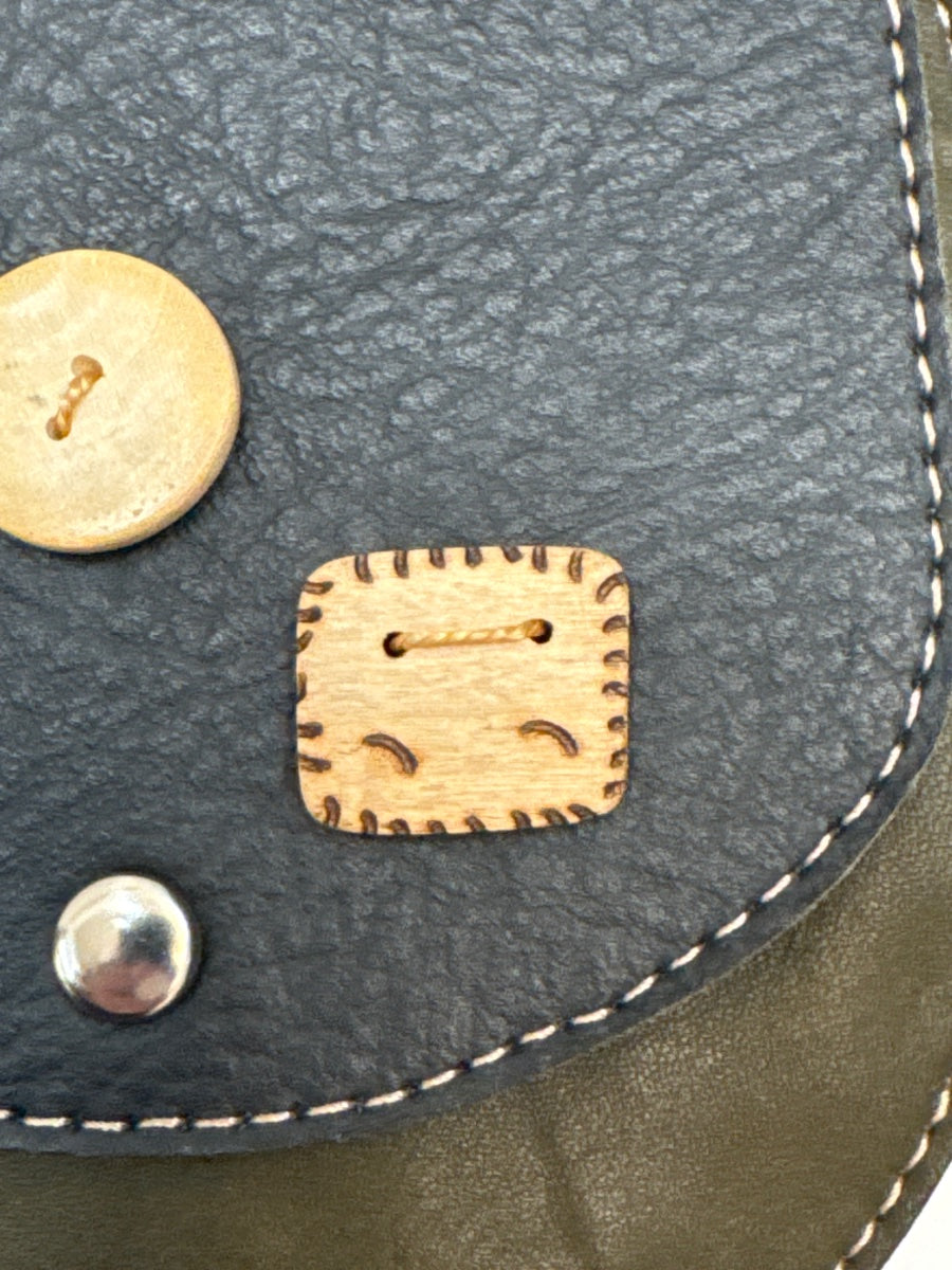 Artisan Made · Handbag · Small · Navy/Olive