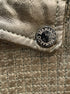 Bernardo · Leather Zip-Up Jacket w/Mandarin Collar · 2X · Olive