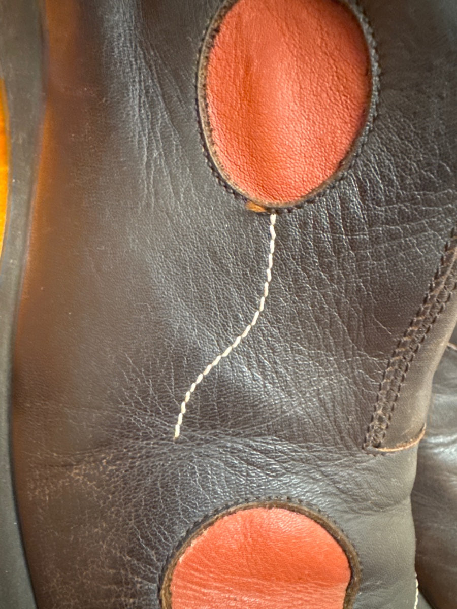 Camper · Twins with Red Balloon Detail · 8-8.5 · BrownRust