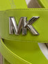 Michael Kors · Jilly mid wedge espadrille · 9 · Chartreuse