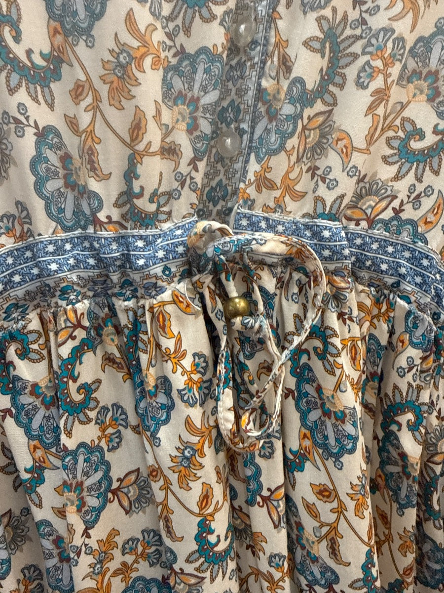 NorthStyle · Shirt · XLarge · CreamBlue Paisley