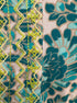 Sahalie · Boho Chic Dress · Large · TealLime Floral Print