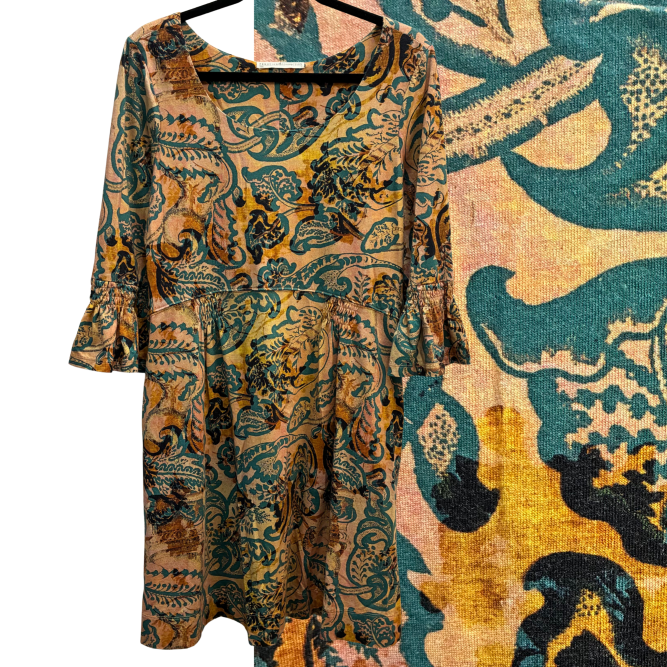 Bell Sleeve Dress