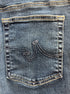 AG · Skinny Jeans Denim Raw Hem · 10 · Blue Denim