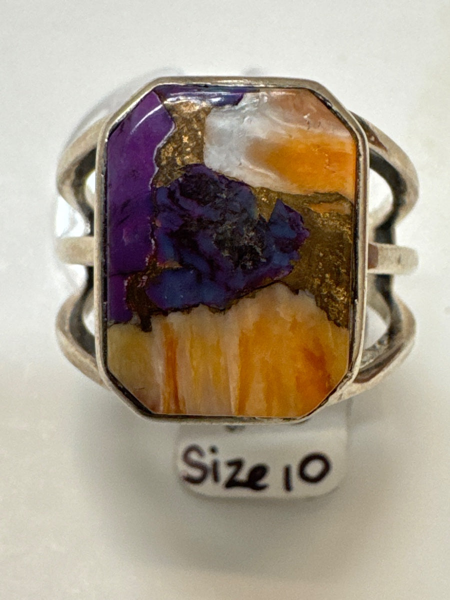 .925 Mohave Oyster Copper Turquoise Ring · Jewelry · 10 · Multi-color