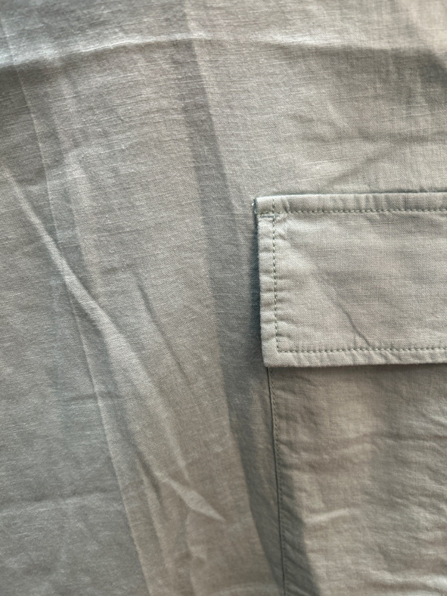 Lane Bryant · Wide Leg Soft Linen Blend Mid Rise Pants · 20 · Seafoam