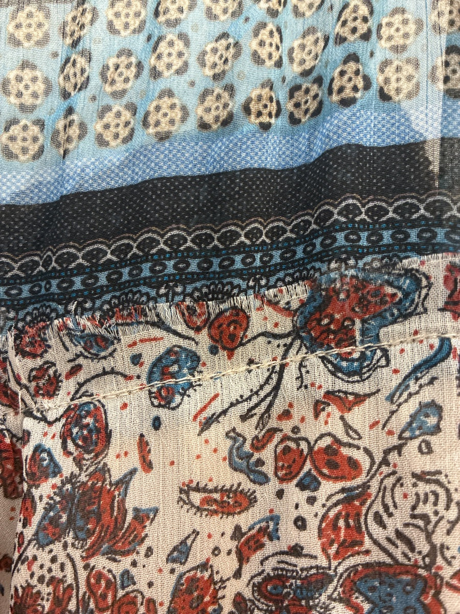 Anthropologie · Floreat Maxi Dress w/Smocked Back Detail · Medium · BrownMulti