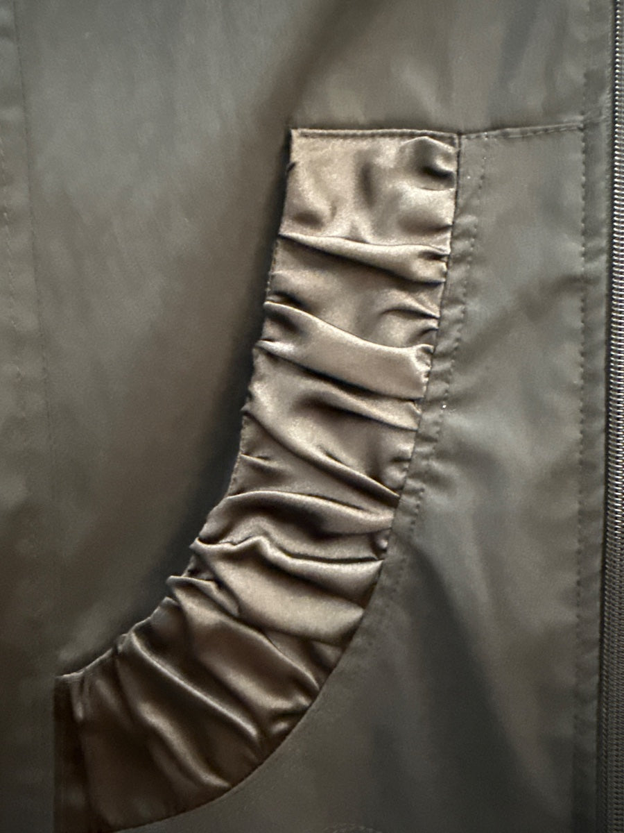Joseph Ribkoff · Ruffle jacket · 8 · Black