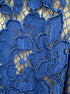 Aidan Mattox · Royal Lace Overlay · 4 · Royal Blue