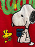 Peanuts · Snoopy Cheers Holiday Sweater · XSmall · RedMulti