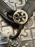 Tory Burch · Embossed Logo Flip-Flops · 10 · Black
