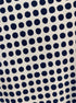 Anne Klein · Sleeveless Top · Medium · Navy/Cream Polka-Dot