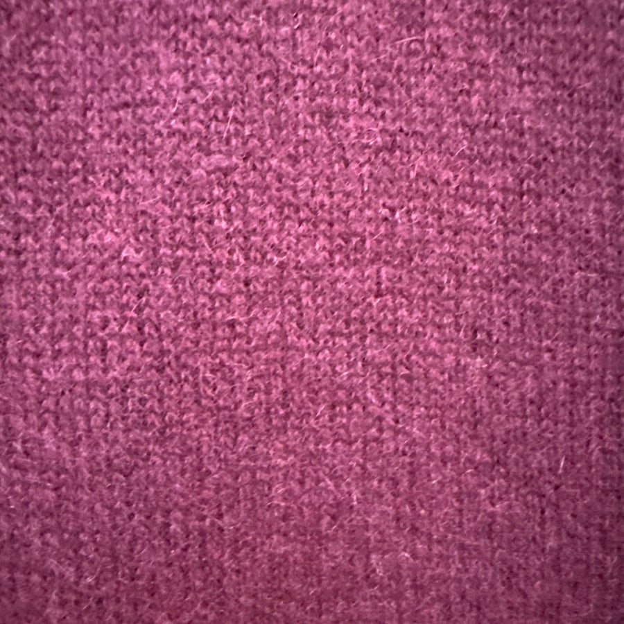 Giffen Cashmere · Open Drape Cardigan · 2X · Merlot
