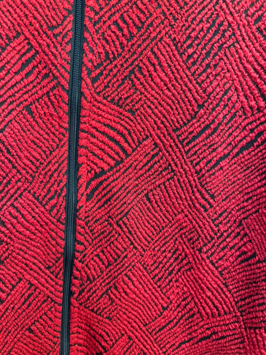 Habitat · Zip Up Vest · Medium · BlackRed