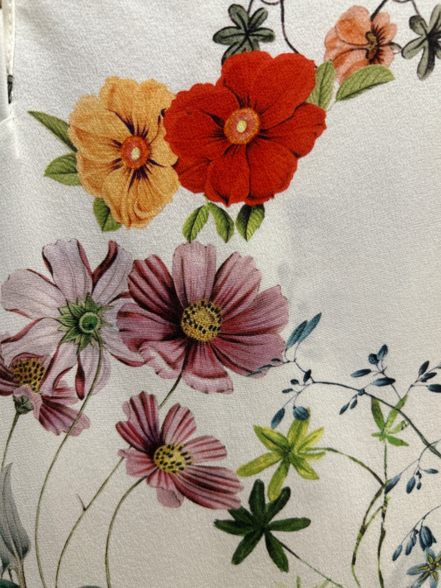 Amour Vert · Cap Sleeve Top · Small · White Floral