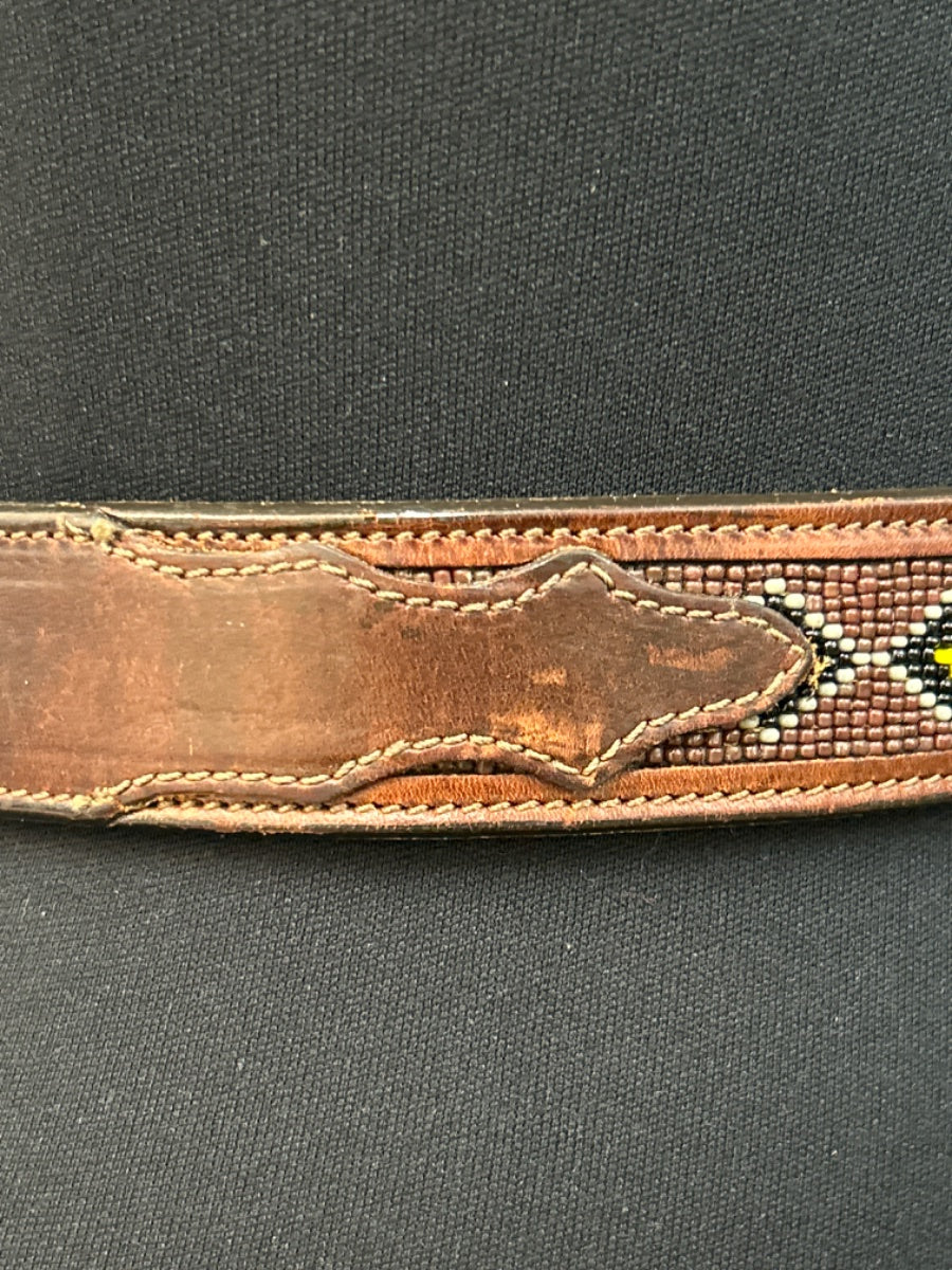 Dos Amigos · Seed Bead Detail · Medium · Brown/Multi