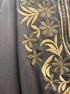 Anthropologie · Blue Tassel Embroidered w/ Smocked Waist · Small · Cocoa