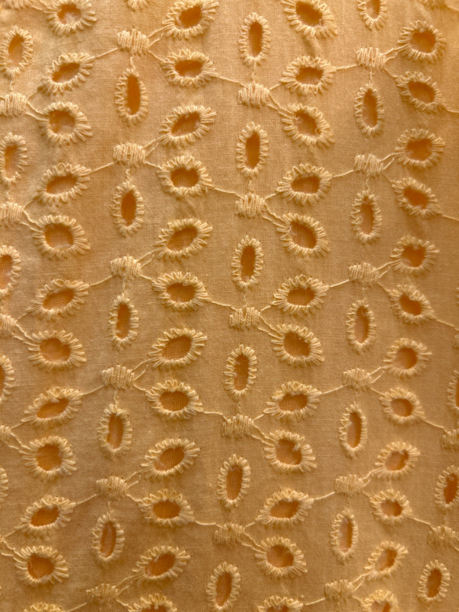 The Clothes Rack · Eyelet Lace Fashion Dress · Large · Yellow