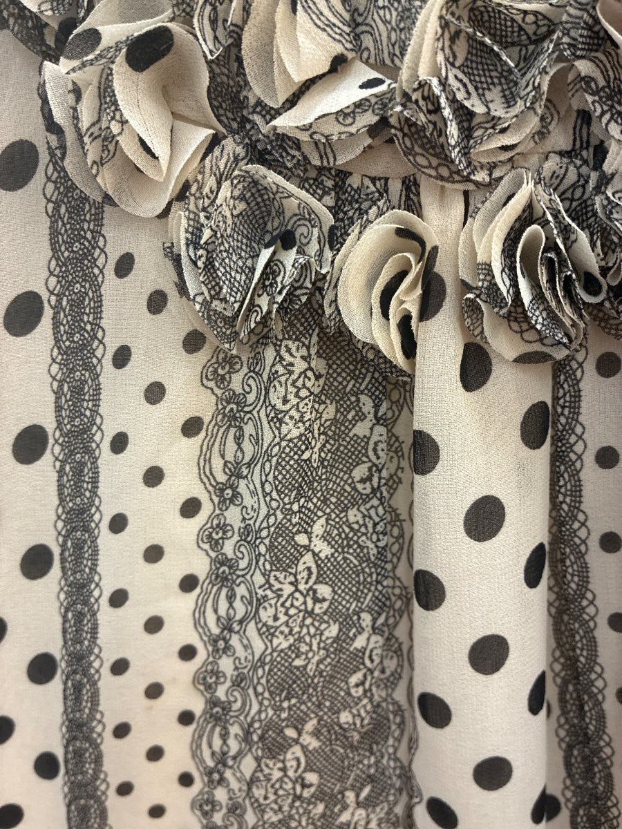 Anthropologie · Blue Tassel · Medium · BlackCream