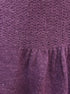 Kensie · Tunic cowl drape 3/4 sleeve · Large · Plum