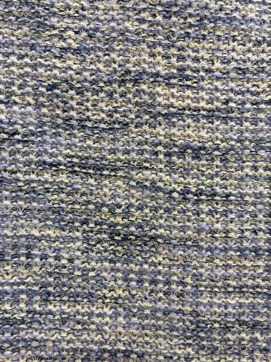 Pure Jill · 3/4 Sleeve Sweater · XLarge · Blue/White