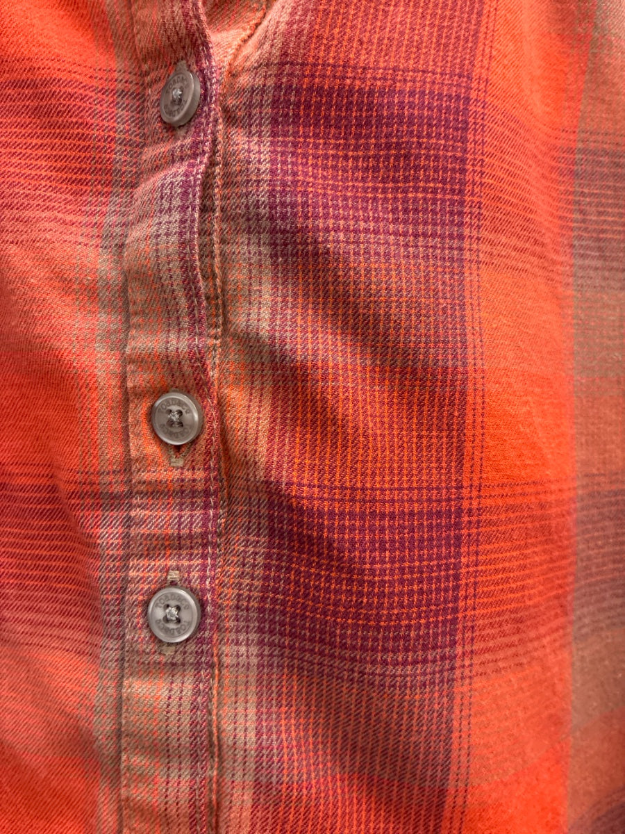 Toad&Co · Shirt · XLarge · Rust Plaid