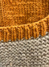 Hand Knit · Cardigan · S/M · Pumpkin