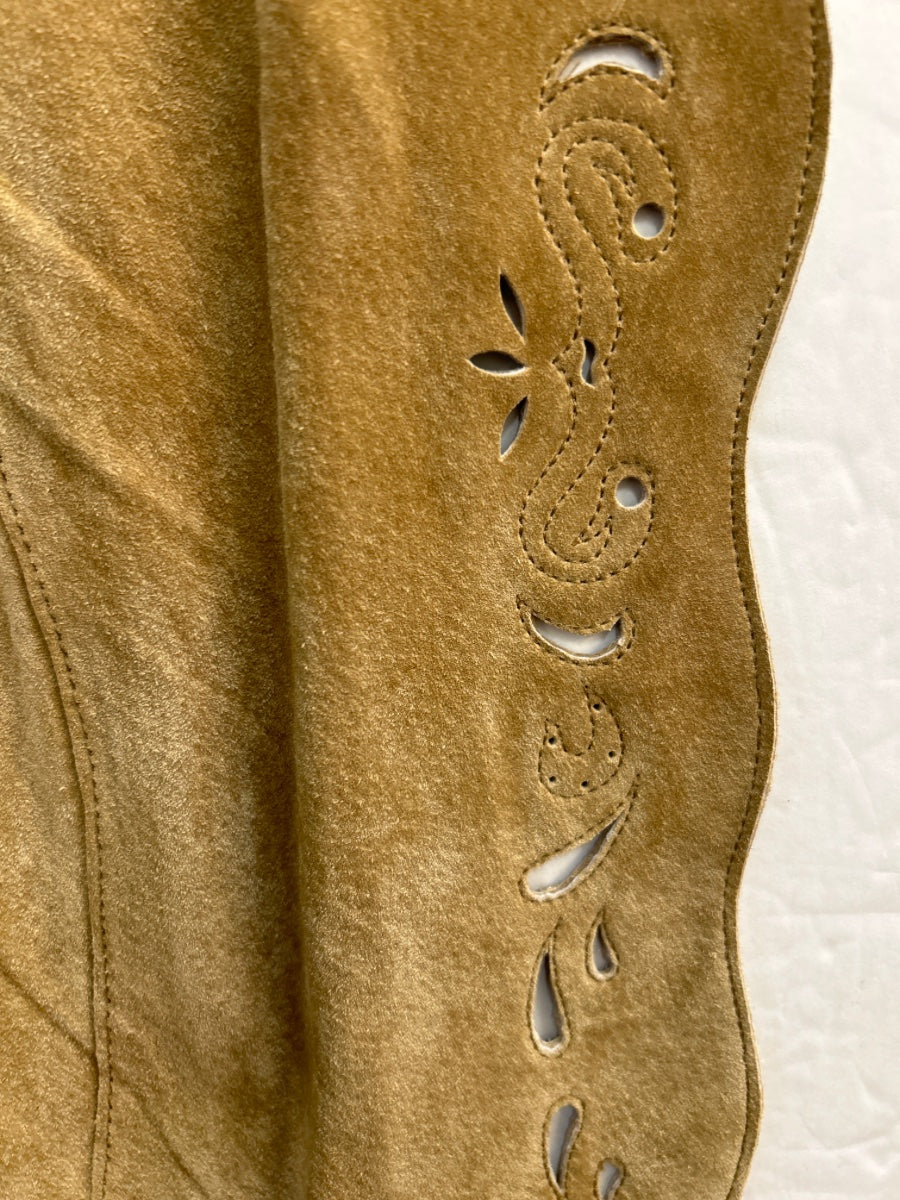 ColdwaterCreek · Vest · 1X · Cashew