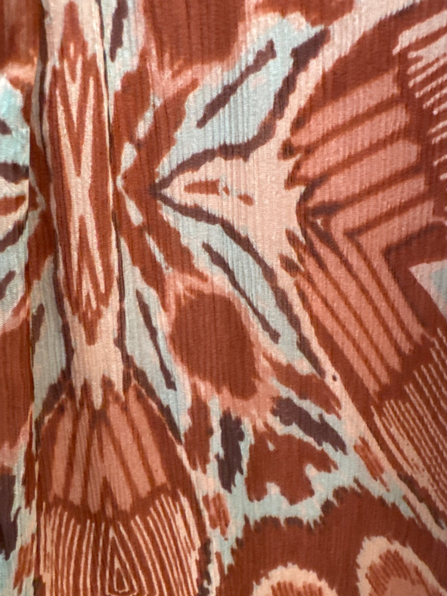 Sundance · Kimono Sleeve Top · Large · Rouge Multi