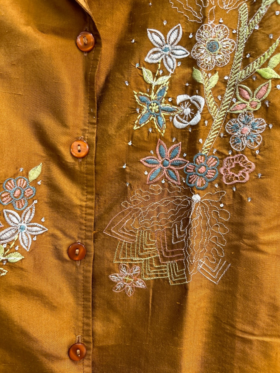 ColdwaterCreek · Shirt · Small · Caramel