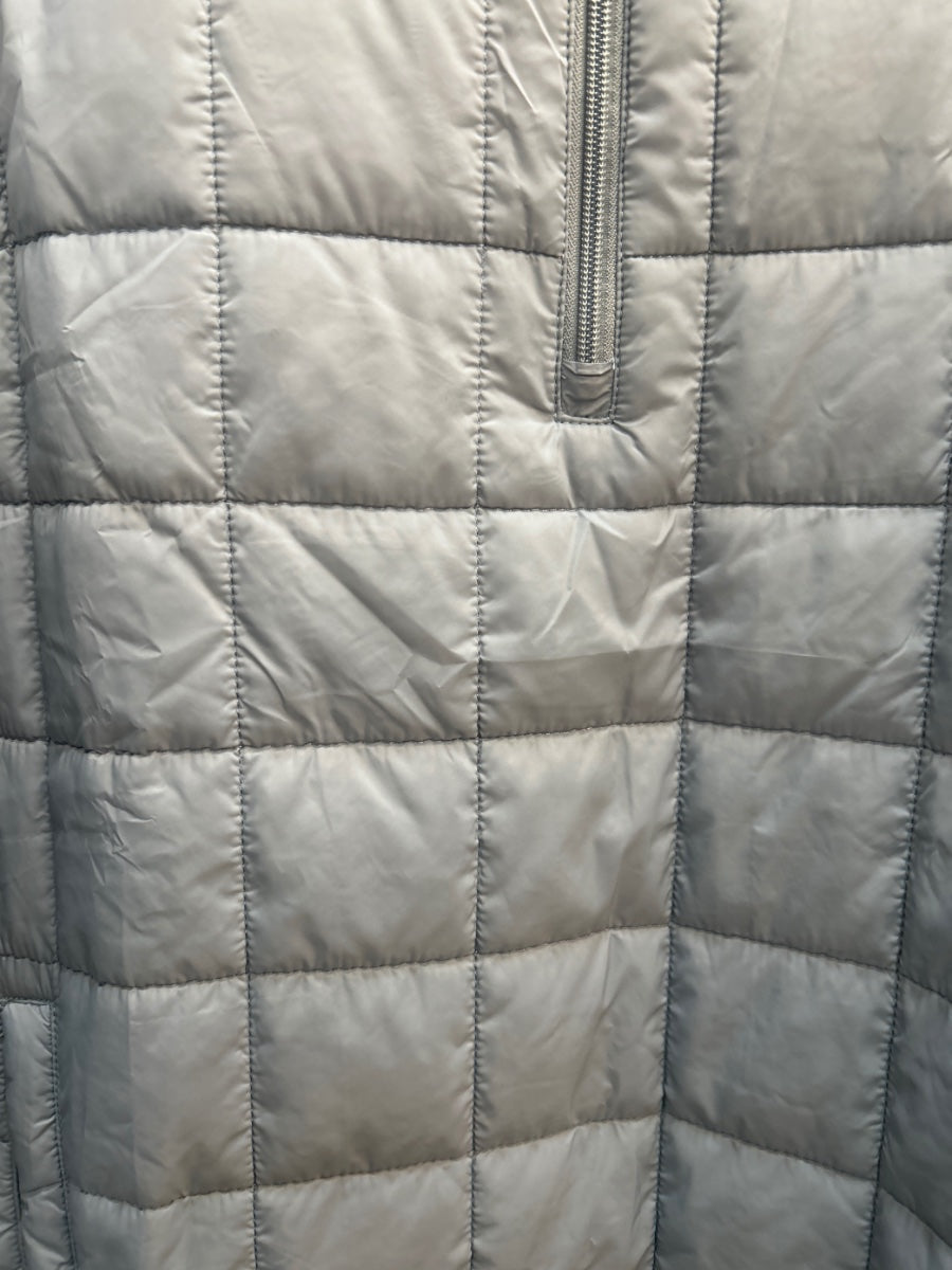 ColdwaterCreek · Quilted Quarter Zip Pullover Jacket · XLarge · Ocean