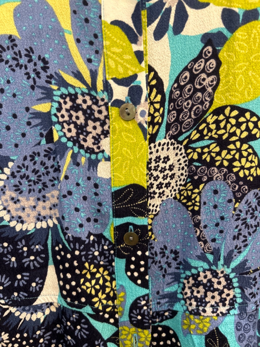 Habitat · Blouse · Medium · AquaLime