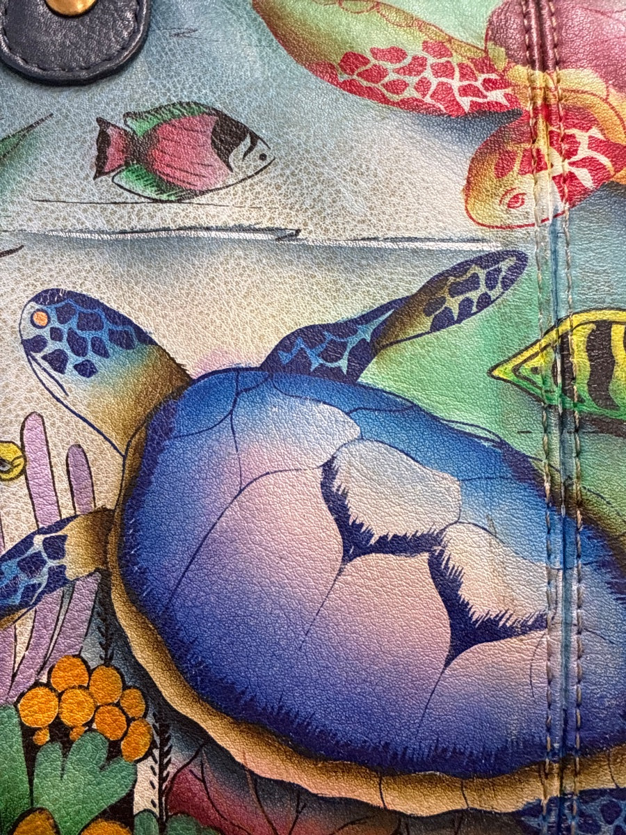Anuschka · HandPainted Under the Sea Turtles and Friends · Shoulder · Multi