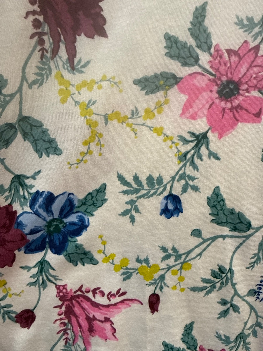 Style&Co · 3/4 Sleeve · XL P · White Floral