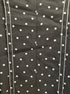 1. State · Cap Sleeve Top with Tie Belt · 2X · Black/White Polka Dot