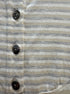 St. John · Tank Top · Medium · Beige/Gray Stripes