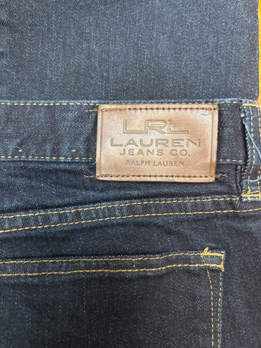 Ralph Lauren · Straight Leg Jeans · 6 Petite · Dark Denim