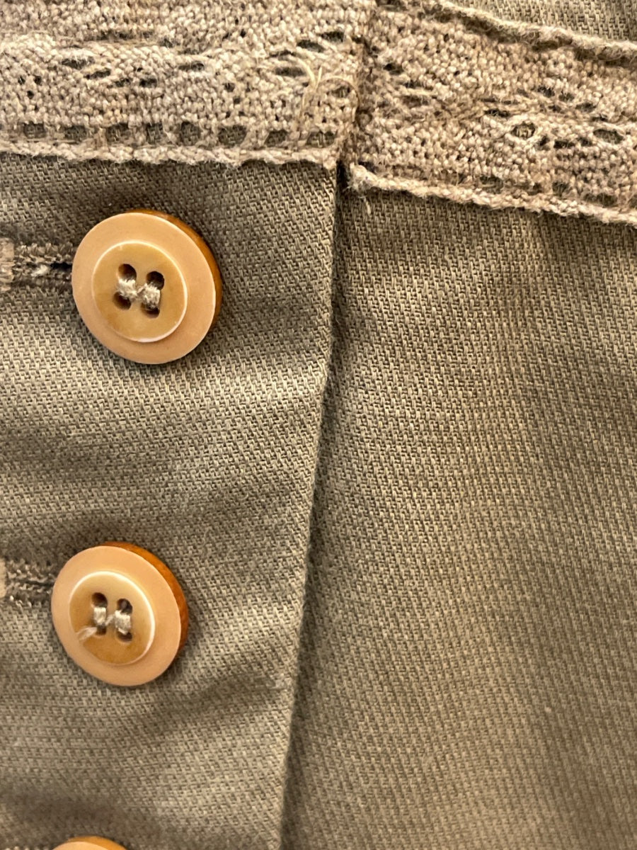 W Work to Weekend · 3/4 Sleeve Jacket · Large · Dark Khaki